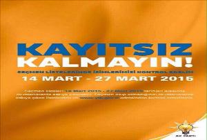 SEÇMEN LiSTELERİNDE İSİMLERİMİZİ KONTROL EDELİM