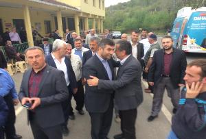 Kervansaray Mah.Başkanımız Muharrem ÇAVUŞ'un Kayınvalidesinin Cenazesine Katılım