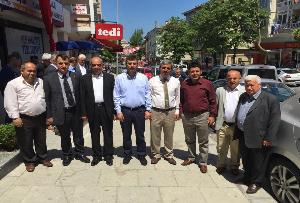 Milletvekilimiz Sn. Osman BOYRAZ ile Seçim Koordinasyon Merkezimizdeyiz