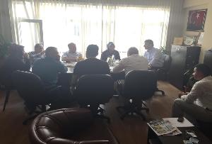 Başkanımız Sn.İlhan OCAKLI Teşkilatımızda Program Sorumluları ile Toplantıda.