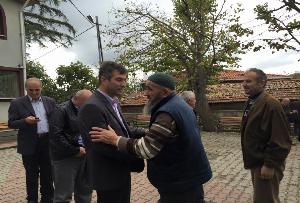 Teke Mahallemizde Cuma Namazı sonrası Camii cemaatiyle Birlikteyiz