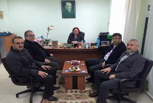 Tıp Bayramı Münasebetiyle İlçe Sağlık Müdür ve Personellerimizi Ziyaret